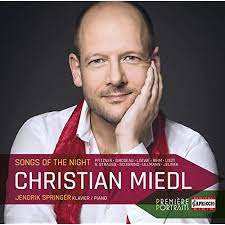 Album Christian Miedl: Songs Of The Night