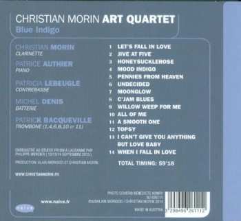 CD Christian Morin: Blue Indiguo