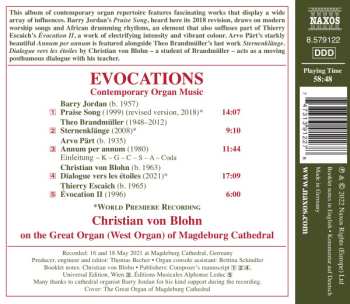CD Arvo Pärt: Evocations (Contemporary Organ Music)
