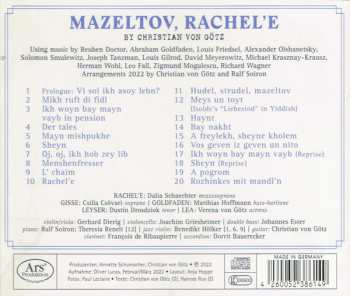 CD Christian von Götz: Mazeltov, Rachel'e  – The Yiddish Songs
