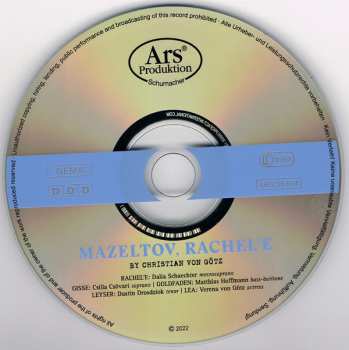 CD Christian von Götz: Mazeltov, Rachel'e  – The Yiddish Songs
