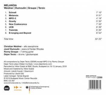 CD Ronny Graupe: Melanoia
