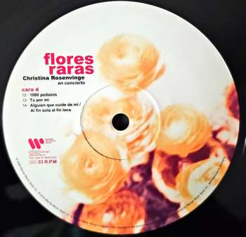2LP Christina Rosenvinge: Flores Raras