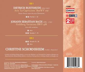 2CD Johann Sebastian Bach: Goldberg Variations / La Capricciosa