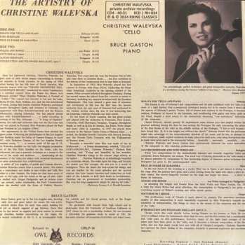 8CD/Doos Christine Walevska: The Beauty & The Bow (Private Archive Recordings)