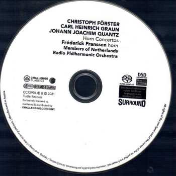 CD Radio Filharmonisch Orkest: Horn Concertos