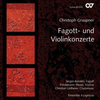 Album Sergio Azzolini: Fagott- Und Violinkonzerte