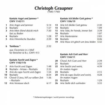 CD Christoph Graupner: Himmlische Stunden, Selige Zeiten