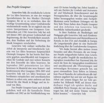 CD Christoph Graupner: Noël À Darmstadt = Christmas In Darmstadt