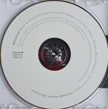 CD Arvo Pärt: Attraction