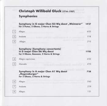 CD Christoph Willibald Gluck: Five Symphonies