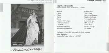 2CD Maria Callas: Ifigenia in Tauride