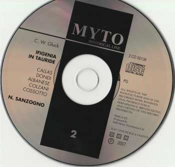 2CD Maria Callas: Ifigenia in Tauride