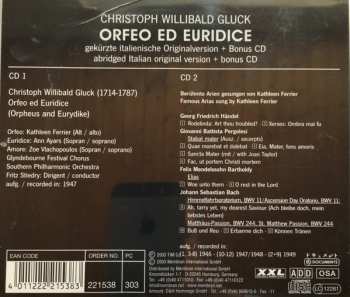 2CD Kathleen Ferrier: Orfeo Ed Euridice 