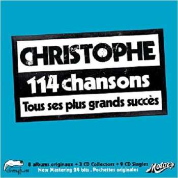 Album Christophe: 114 Chansons - Tous Ses Plus Grands Succès