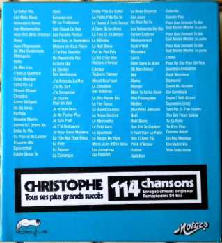 20CD/Doos Christophe: 114 Chansons - Tous Ses Plus Grands Succès LTD