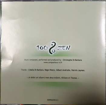 CD Christophe Di-Barbora: Asia Zen