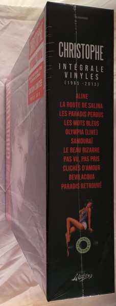 14LP/Doos Christophe: Intégrale Vinyles (1965 - 2013)