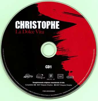 3CD/Doos Christophe: La Dolce Vita