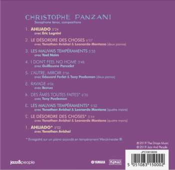 CD Christophe Panzani: Les Mauvais Tempéraments