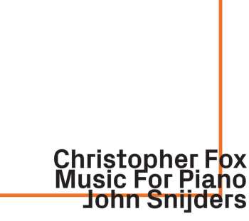 CD John Snijders: Music For Piano