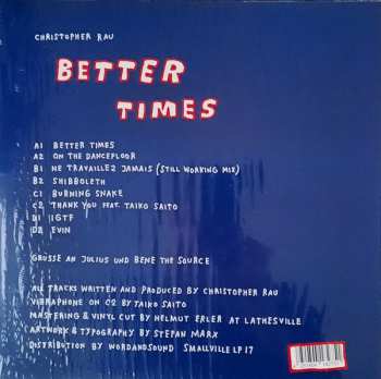 2LP Christopher Rau: Better Times