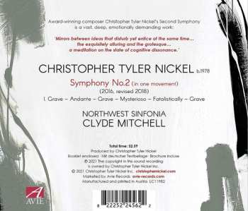 CD Christopher Tyler Nickel: Symphony No. 2