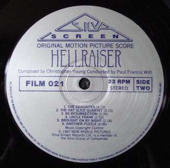 LP Christopher Young: Hellraiser - O.s.t.