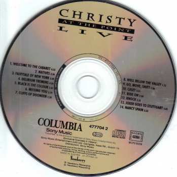 CD Christy Moore: At The Point Live