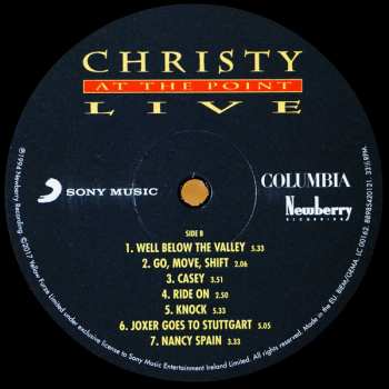 LP Christy Moore: At The Point Live