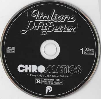 CD Chromatics: Kill For Love