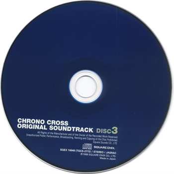 3CD Yasunori Mitsuda: Chrono Cross: Original Soundtrack