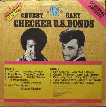 LP Chubby Checker: Chubby Checker Vs Gary U.S. Bonds