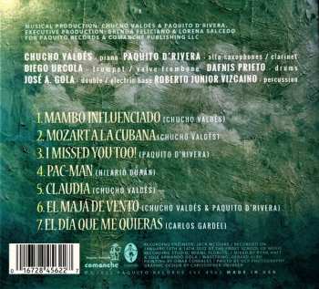 CD Chucho Valdés & Paquito D' Rivera: I Missed You Too!