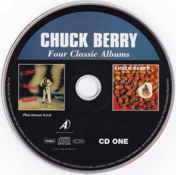 2CD Chuck Berry: Four Classic Albums