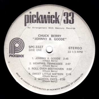 LP Chuck Berry: Johnny B. Goode