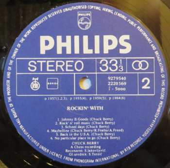 LP Chuck Berry: Rockin' With Chuck Berry