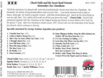 CD Chuck Folds And His Sweet Basil Friends: Remember Doc Cheatham
