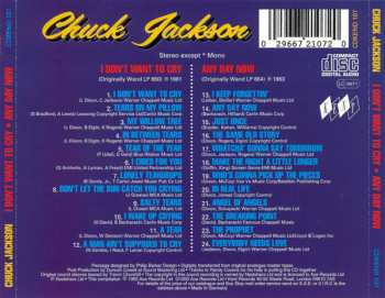 CD Chuck Jackson: I Don't Want To Cry / Any Day Now