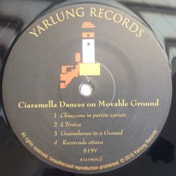 LP Ciaramella Ensemble: Dances On Movable Ground