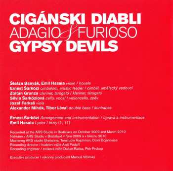 CD Cigánski Diabli: Adagio & Furioso