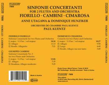 CD Orchestre De Chambre Paul Kuentz: Sinfonie Concertanti Per 2 Flauti E Orchestra
