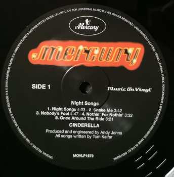 LP Cinderella: Night Songs