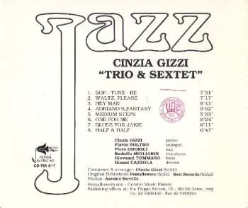 CD Cinzia Gizzi: Trio & Sextet