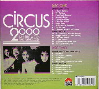 2CD Circus 2000: I Am The Witch (The Anthology)
