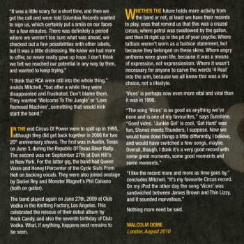 CD Circus Of Power: Vices