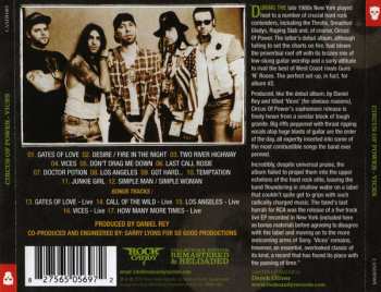 CD Circus Of Power: Vices