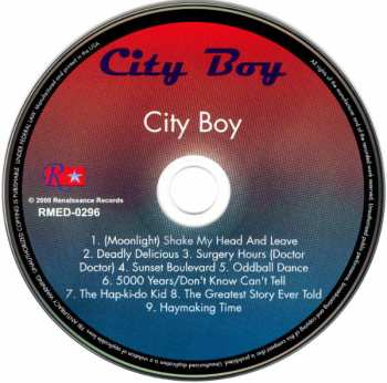 CD City Boy: City Boy