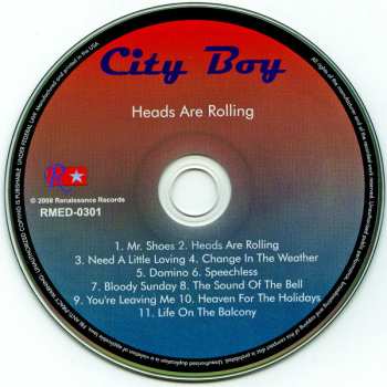 CD City Boy: Heads Are Rolling
