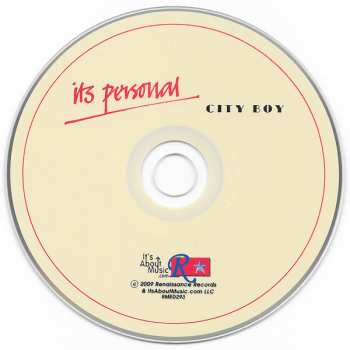 CD City Boy: It’s Personal